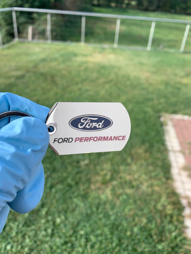 Porte clés inox ford - porte,