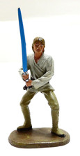 STAR WARS LUKE SKYWALKER FIGURINE PLOMB COLLECTION RARE ATLAS 2005 JOUET LUCAS