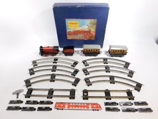 Hornby Meccano Échelle 0 Uhrwerk-Set Locomotive Type M1 3435+ Wagen Pullman #