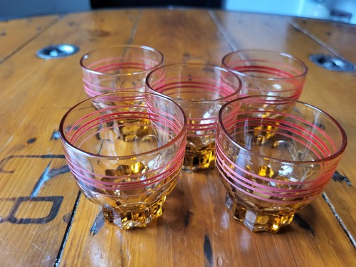Verres liqueur art déco - à,