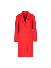 Manteau Emme Marella Modèle Frine En Tissu Double, Couleur Bordeaux