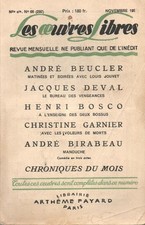 Les Oeuvres Libres | Collectif | Bon état