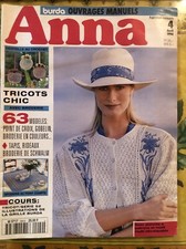 revue  anna burda ouvrages manuels n° 4 avril 1994