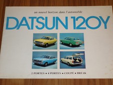 Catalogue DATSUN 120 Y de 1974