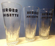 Berger anisette pastis lot - -,