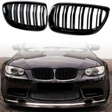 Grille Calandre Noir Brillant Double Lame 2 Lignes BMW SERIE 3 E92 M3 E93 06-10