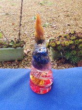 Orgonite pilier minéraux