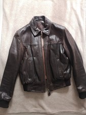 Blouson cuir redskins marron - "redskins",