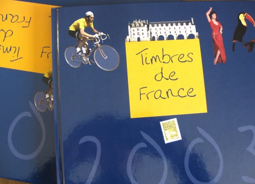 Livre des timbres france - livre,