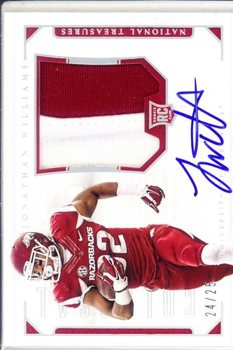 Jon williams rookie draft auto - rookie,