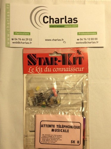 Kit attente téléphonique - kit,