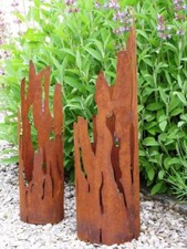 Torche à vent en rouille