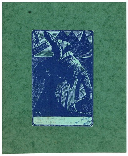 Ancienne gravure type - ancienne,