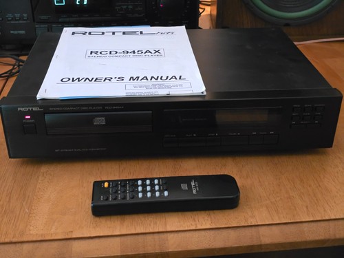 Rotel rcd 945ax vintage stereo - rotel, rcd-945ax