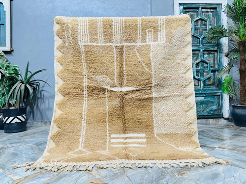 Tapis berbère marocain beni - tapis,