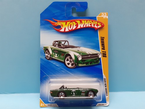 Hot wheels triumph tr6 vert - hot,