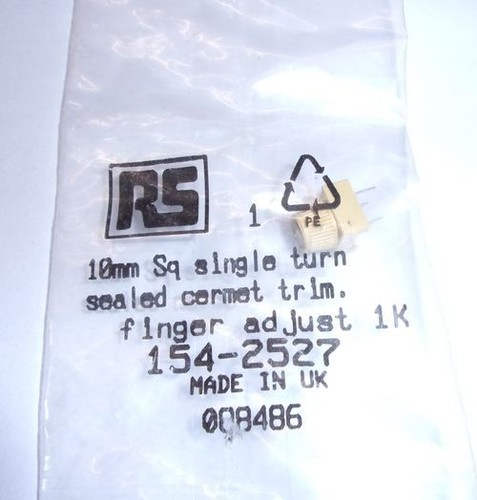 Trimmer potentiometer 10mm - x,