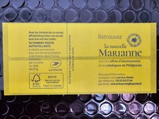 Carnet SAGEM 1599-C2 Marianne D'Yseult 2018