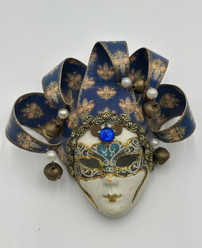 Ceramic miniature jester - miniature,