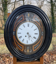 Pendule cartel Œil de bœuf