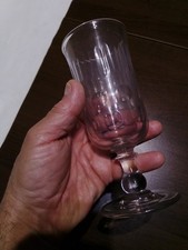 Ancien grand verre à absinthe de bistrot 