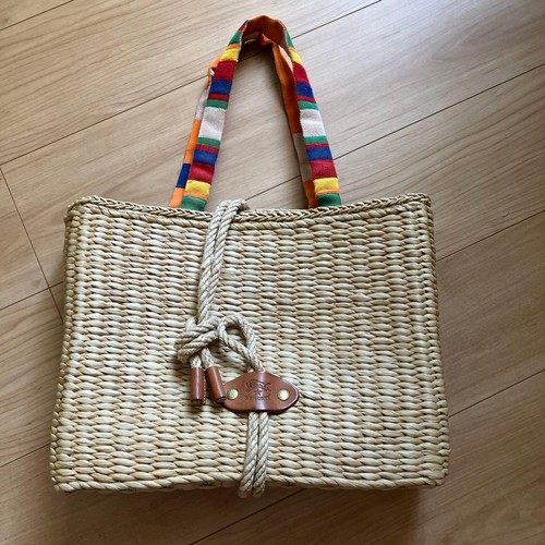 Sac fourre tout panier tissé - sac, fourre-tout