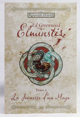 Elminster jeunesse d un - la,