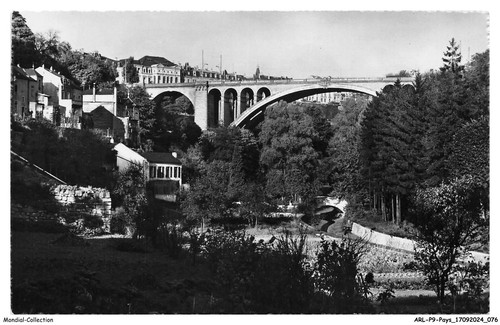 Arlp9 0587 luxembourg - arlp9-0587-luxembourg, pont