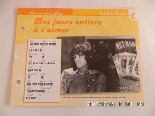 Carte fiche plaisir chanter - carte,