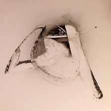 TABLEAU ART ABSTRAIT Noir &