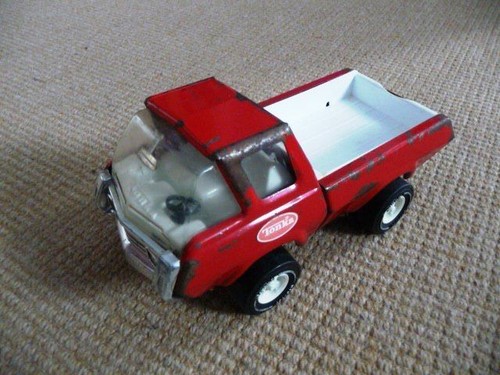 Petit camion rouge tonka - rouge,