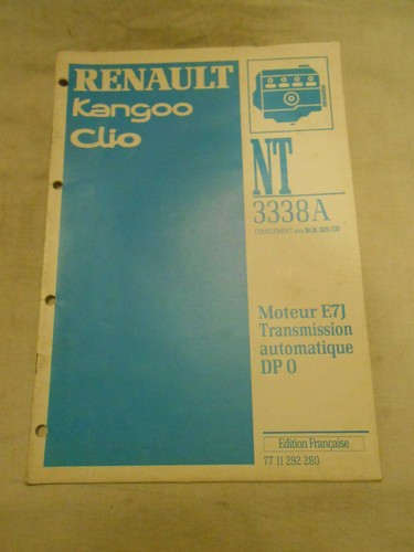Notice technique 3338a - technique,