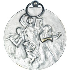 [#1150311] France, Médaille, Concours de Musique, Metz, Lamourdedieu, EF(40-45), Si