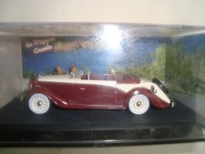DIORAMA IXO  1/43 LA ROUTE BLEUE N7   ETAPE 38 LA MER SALMSON S 4 E