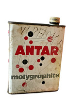 ANCIEN BIDON HUILE REMPLI