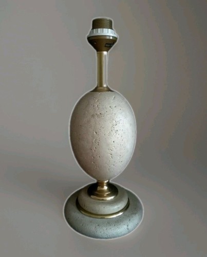Magnifique lampe travertin - lampe, en