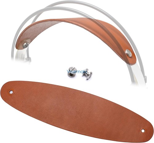 Genuine leather headband strap - genuine,