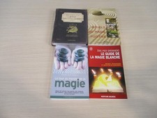 LOT DE 4 LIVRES SUR LA MAGIE - Editions DIVERSES