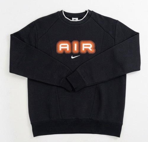 Pull nike noir logo orange - nike,