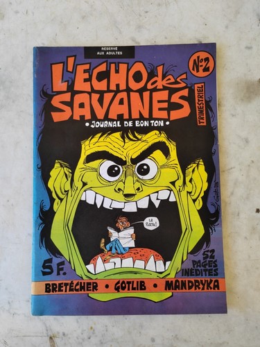 Revue echo des savanes - savanes, n°2