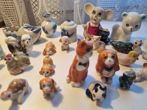 Lot miniatures chat - de, 32