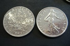 SUPERBE 5  FRANCS SEMEUSE