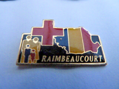 Pin croix rouge rare - pin's,