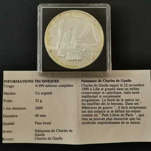 Medaille 2009 40mm 32g - medaille,