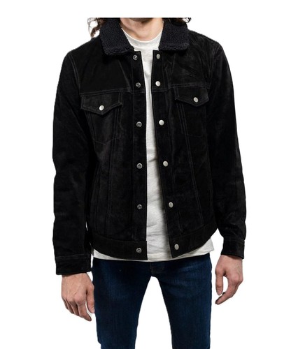 Veste camionneur homme cuir - veste,