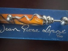 JEAN PIERRE LEPINE Stylo À Bille ZIG ZAG Marbré Écrit Paris Vintage
