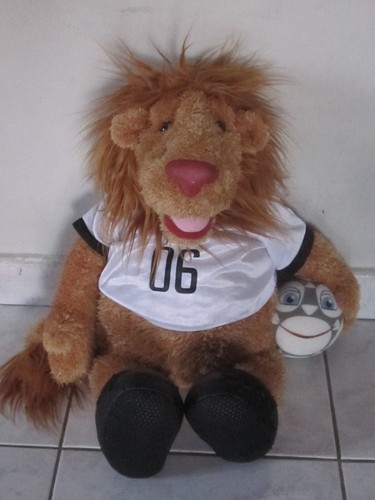 Peluche mascotte lion - , goleo