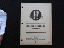 1966-72 Massey Ferguson MF25 MF130 Tracteur I & Service Magasin Réparation