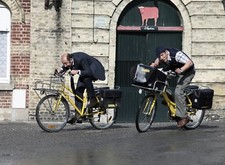 PHOTO BIENVENUE CHEZ LES CH'TIS - DANY BOON & KAD MERAD - 11X15 CM  # 1