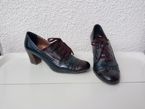 Chaussures escarpins cuir - escarpins,